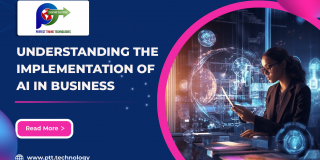 IMPLEMENTATION OF AI IN BUSINESS PTT web